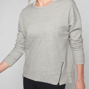 NWT-Athleta-Grey Cityscape Sweatshirt